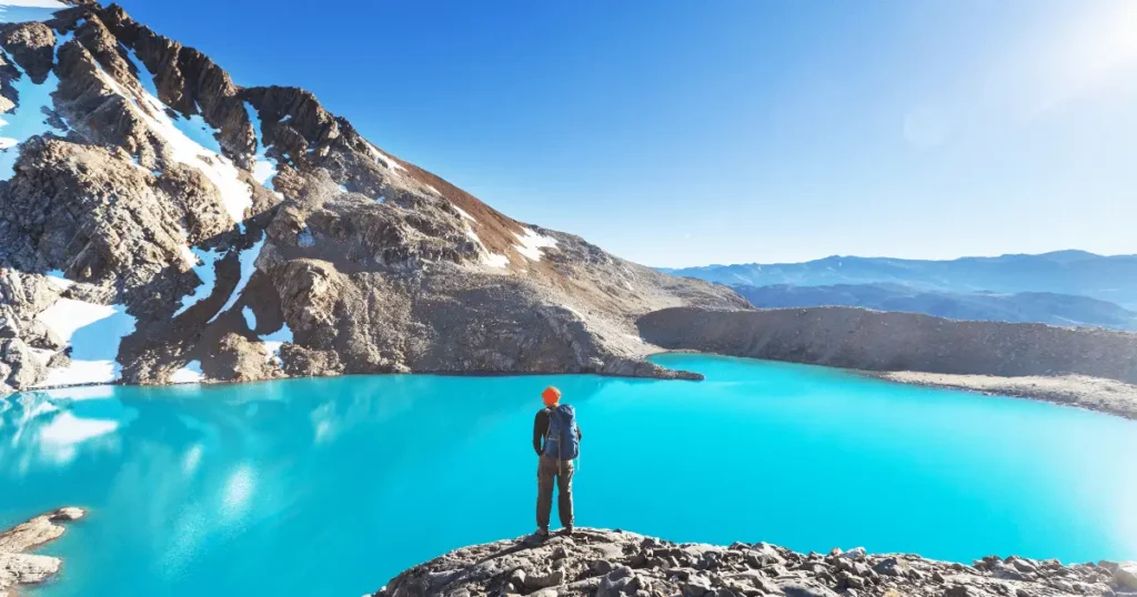 Adventure destinations 2025 - trekking in Patagonia, a top spot for adventure lovers.