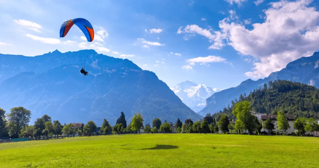 tandem paragliding flight or explore hidden gorges while canyoning.